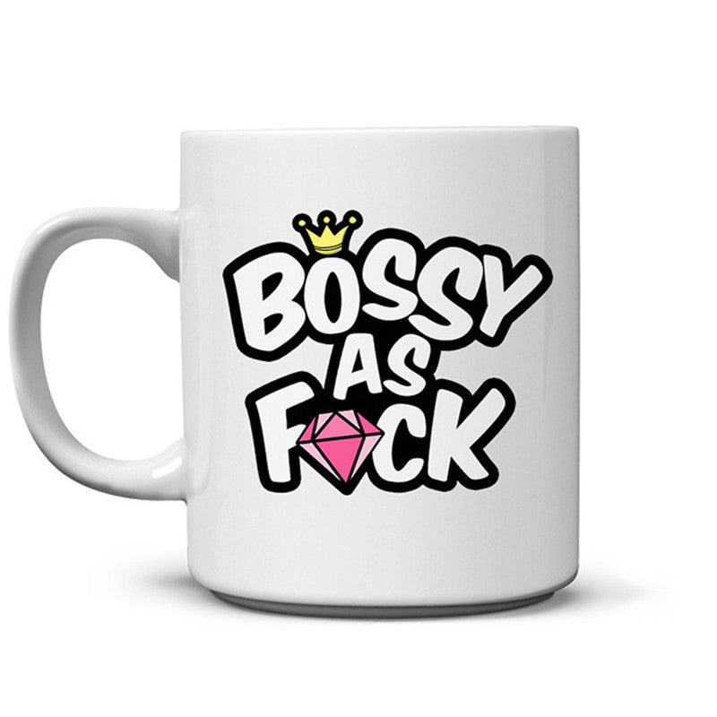 Bossy As Fuck Mug